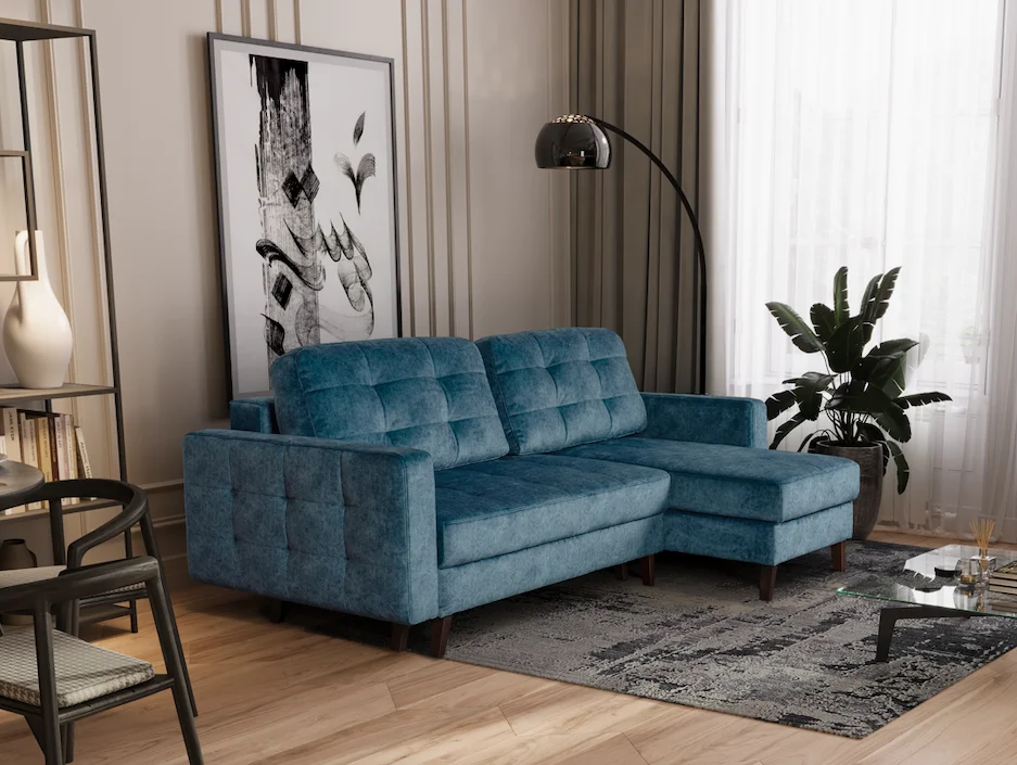 БЕРГЕН диван с оттоманкой